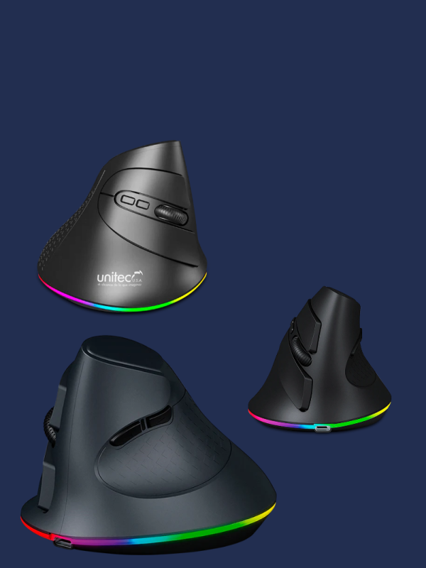 MOUSE VERTICAL GAMER 7D UNITEC