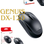 MOUSE GENIUS DX-120 USB NEGRO – Precisión y comodidad en cada clic