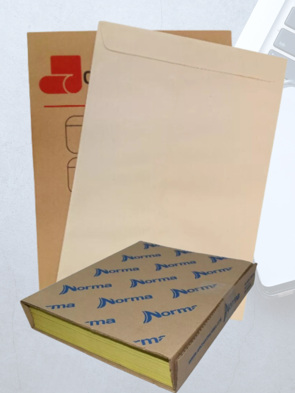 Sobre Carta Especial Manila Ecológico, De 25 X 31, En 60 Gr