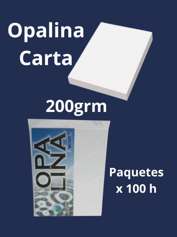 Opalina Carta X 100 Hojas