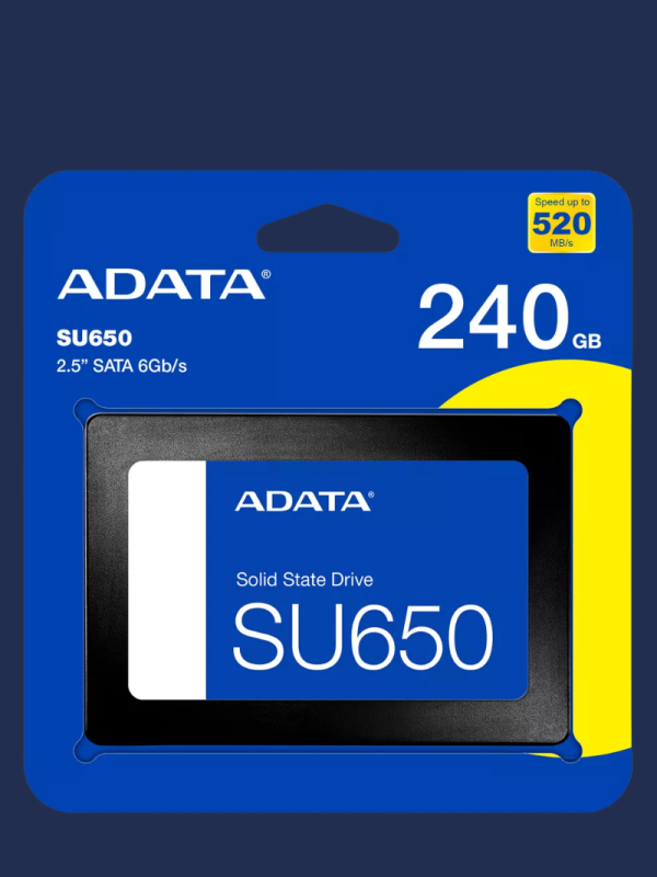 Disco sólido SSD interno Adata Ultimate SU650 ASU650SS-240GT 240GB
